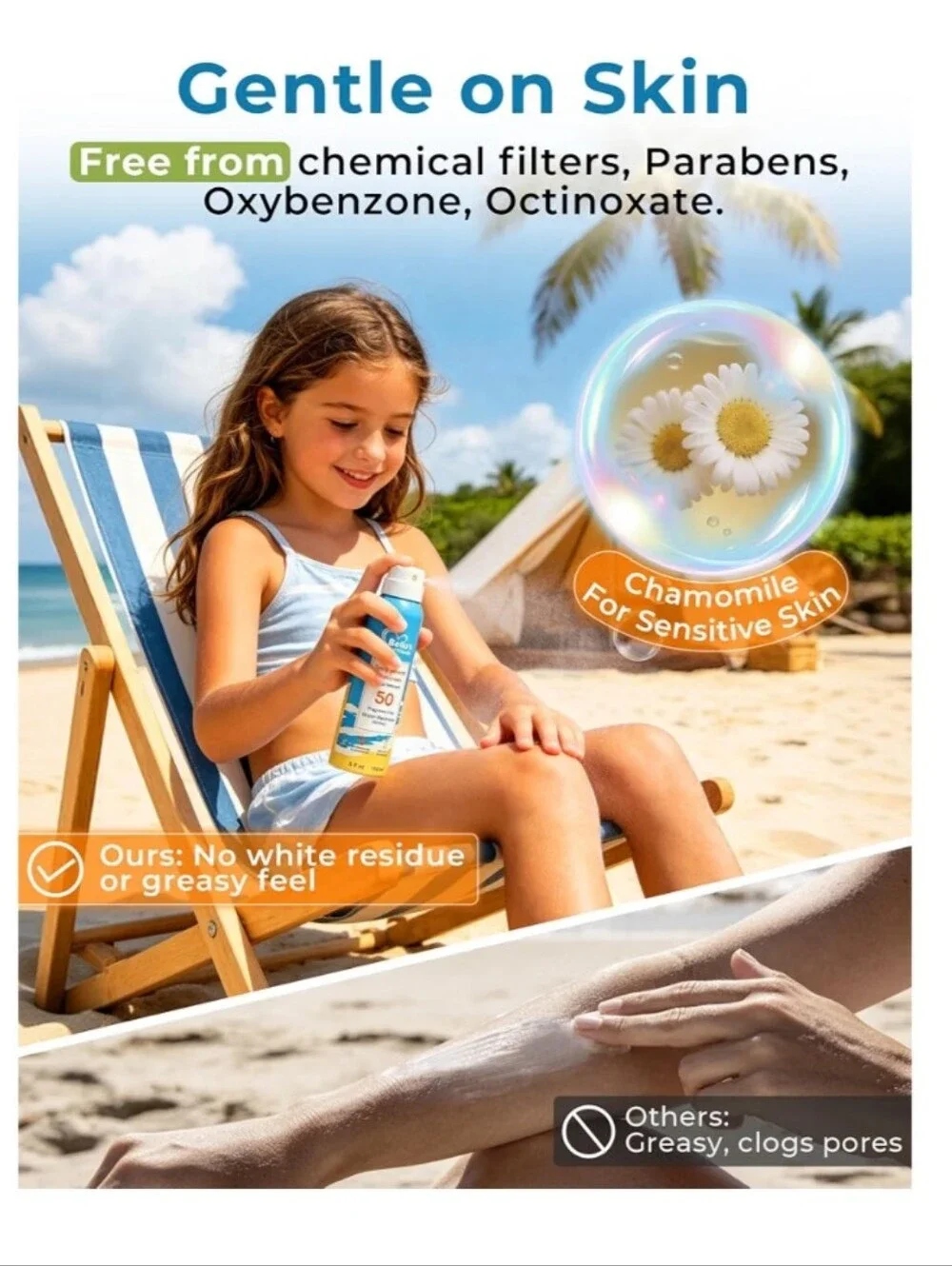 Bella's Friends Kids Mineral Sunscreen Spray SPF 50